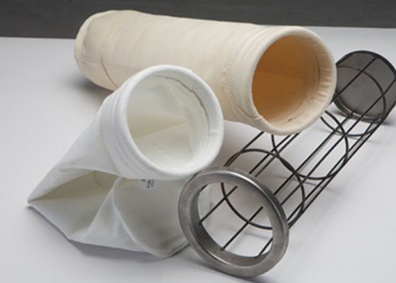 کیسه های فیلتر جمع کننده گرد و غبار 100 درصد PTFE Scrim 550gsm