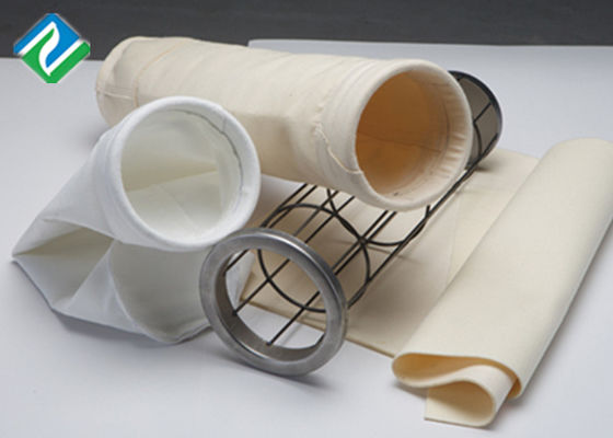 پارچه الیاف شیشه ای PTFE 25 کیسه فیلتر سیمان میکرونی