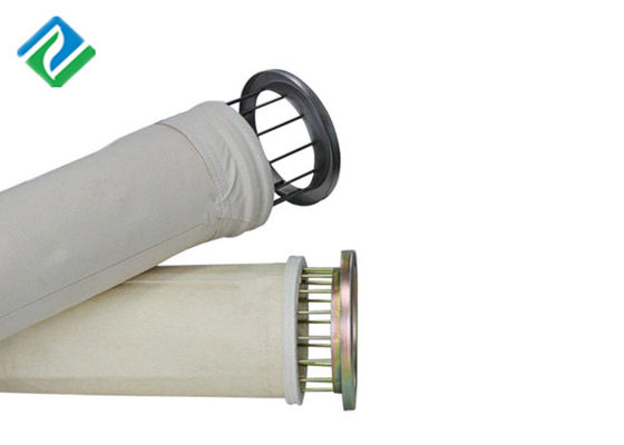 کارخانه فولاد غیر بافته شده کیسه فیلتر Nomex با دمای بالا