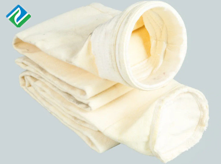 ISO9001 ضد استاتیک کیسه های فیلتر نمدی سوزنی پلی استر 0.5 میکرونی