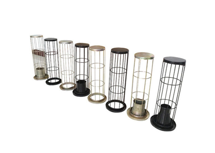 24 سیم عمودی قفس های فیلتر Baghouse 5mm 200mm